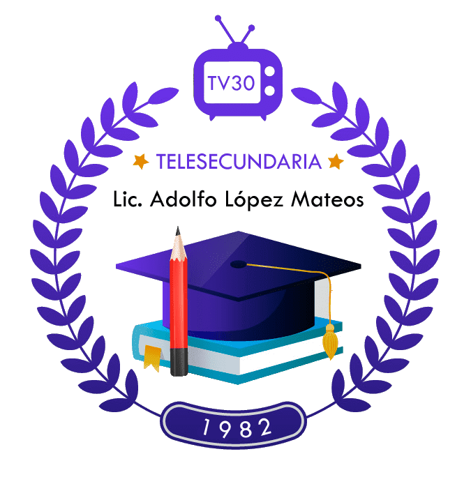 Logo de la Telesecundaria Lic. Adolfo López Mateos